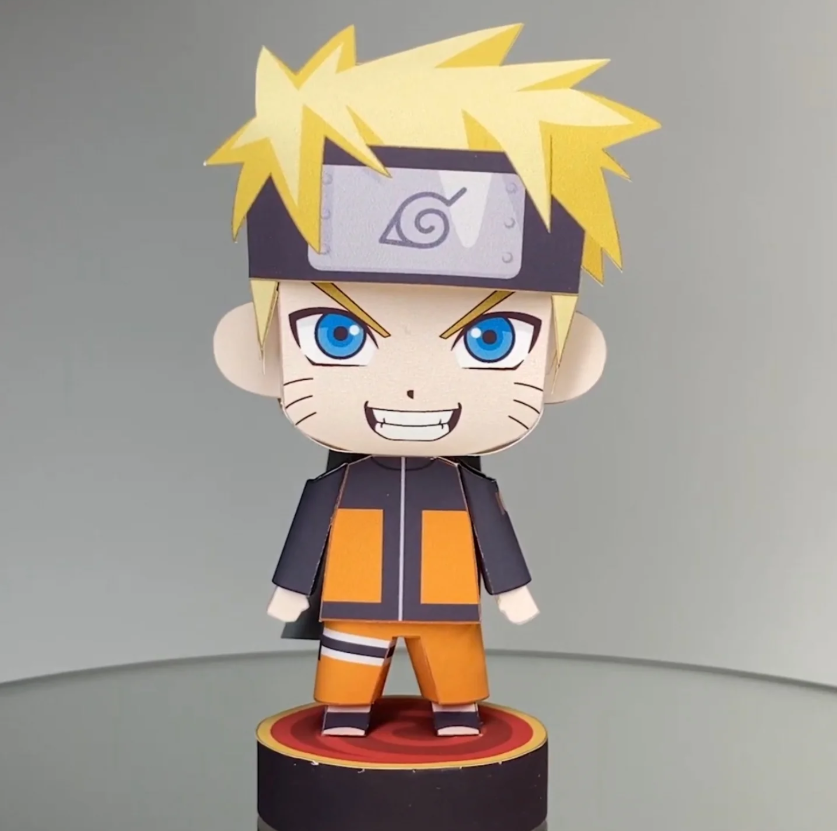 Naruto-3D-DIY-Papercraft-Figure